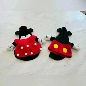 Disney Minnie and Mickey Dog Costume Size Small NWOT